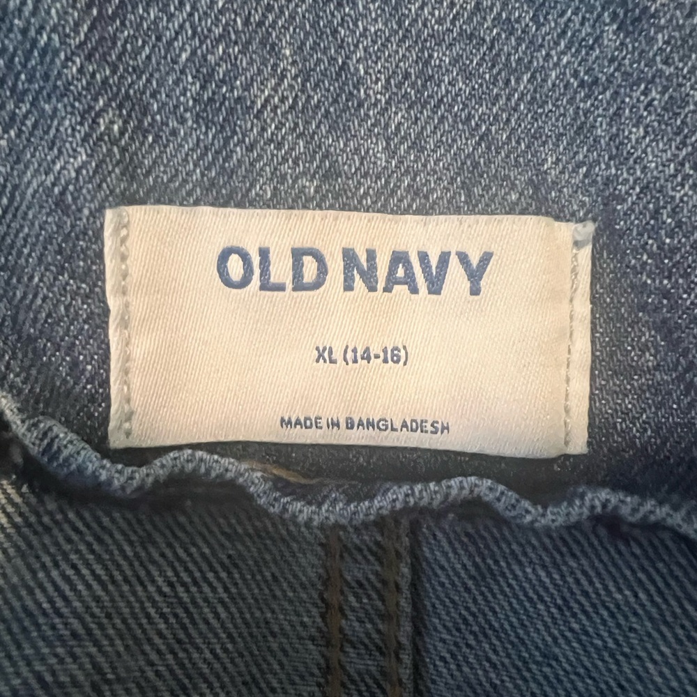 Old Navy Blue Denim Overalls - Picture 9 of 9